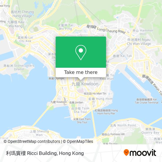 利瑪竇樓 Ricci Building map