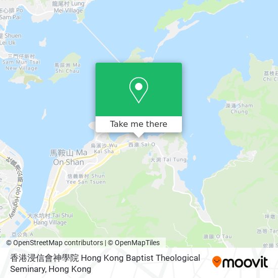 香港浸信會神學院 Hong Kong Baptist Theological Seminary map