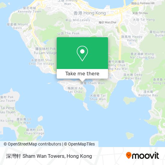 深灣軒 Sham Wan Towers地圖