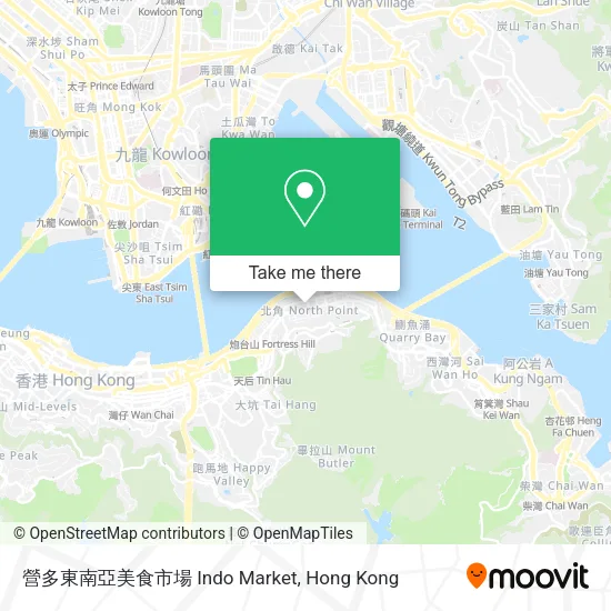 營多東南亞美食市場 Indo Market地圖