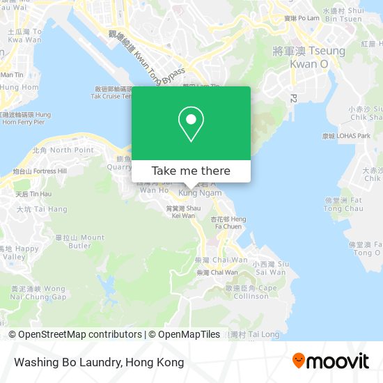 Washing Bo Laundry map