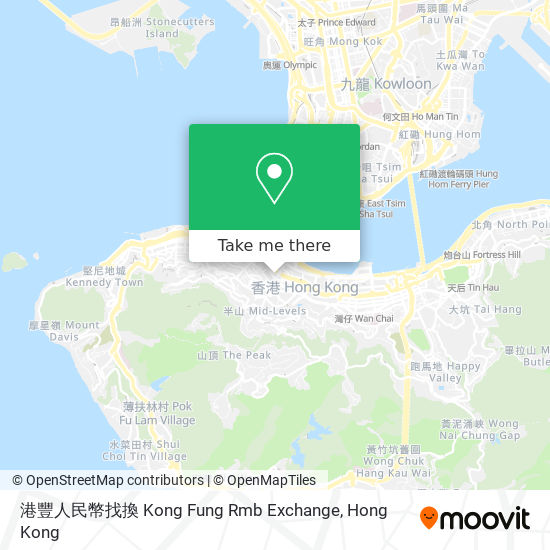 港豐人民幣找換 Kong Fung Rmb Exchange map