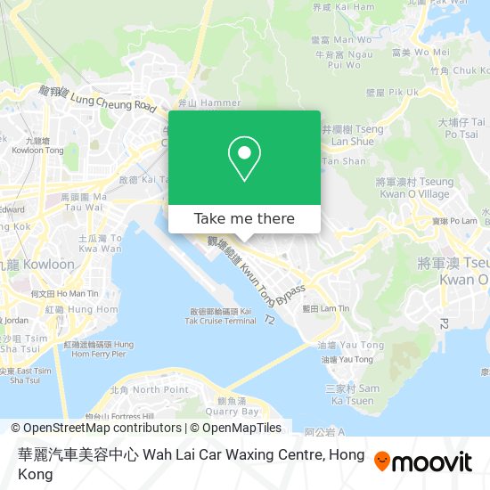 華麗汽車美容中心 Wah Lai Car Waxing Centre map