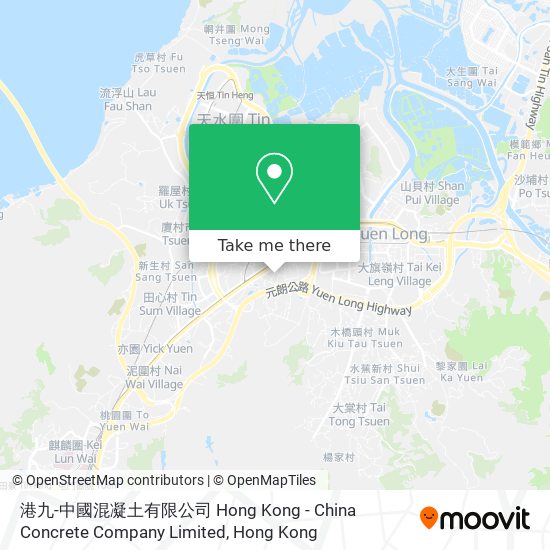 港九-中國混凝土有限公司 Hong Kong - China Concrete Company Limited地圖