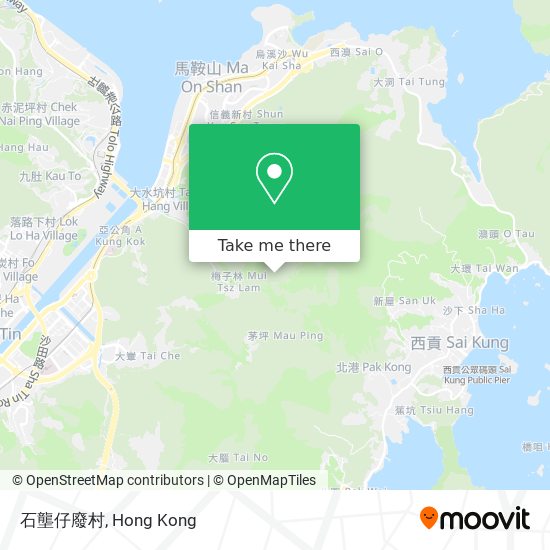 石壟仔廢村 map