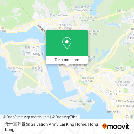 救世軍荔景院 Salvation Army Lai King Home map