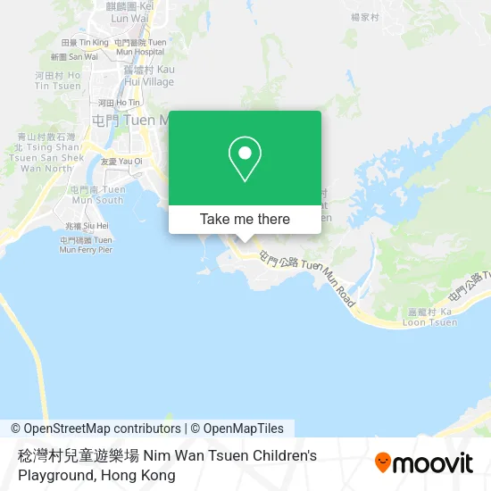 稔灣村兒童遊樂場 Nim Wan Tsuen Children's Playground地圖