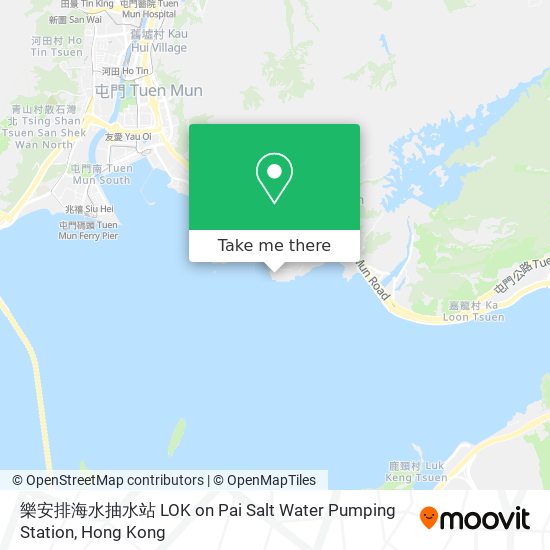 樂安排海水抽水站 LOK on Pai Salt Water Pumping Station map