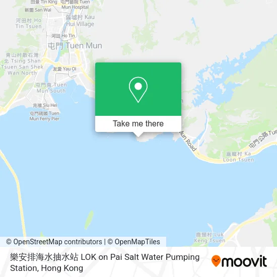 樂安排海水抽水站 LOK on Pai Salt Water Pumping Station地圖