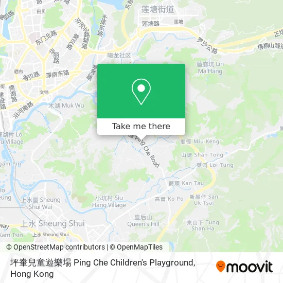 坪輋兒童遊樂場 Ping Che Children's Playground map