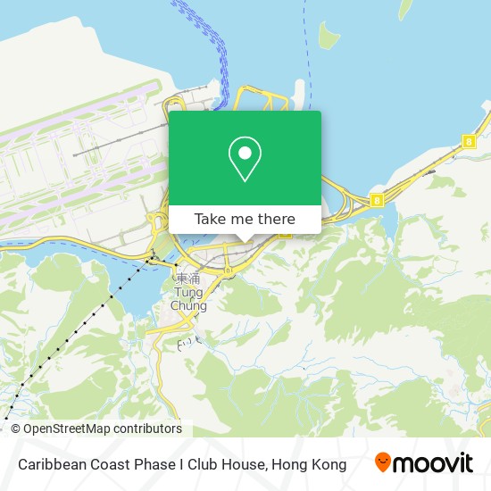 Caribbean Coast Phase I Club House map