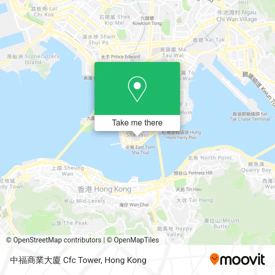 中福商業大廈 Cfc Tower map