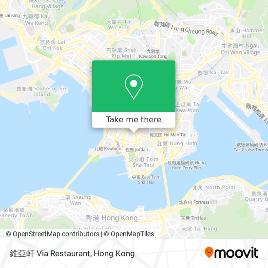維亞軒 Via Restaurant地圖