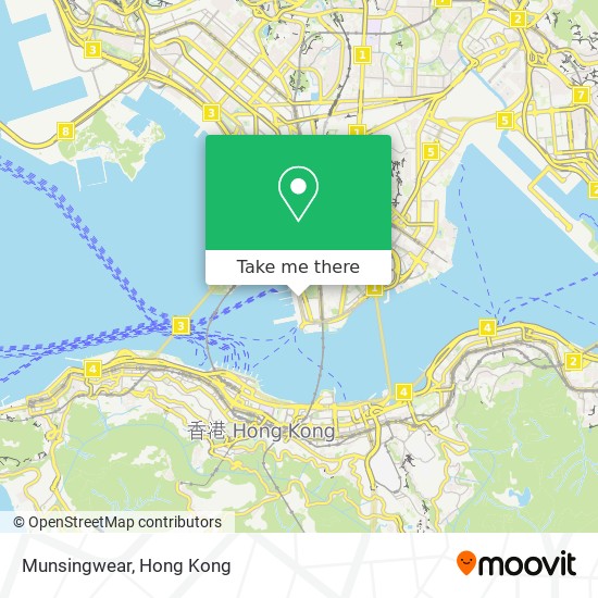 Munsingwear map