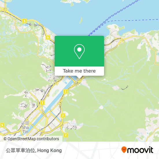 公眾單車泊位 map