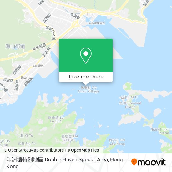 印洲塘特別地區 Double Haven Special Area map