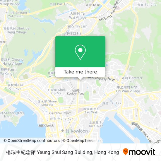 楊瑞生紀念館 Yeung Shui Sang Building map