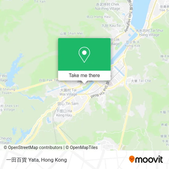 一田百貨 Yata地圖