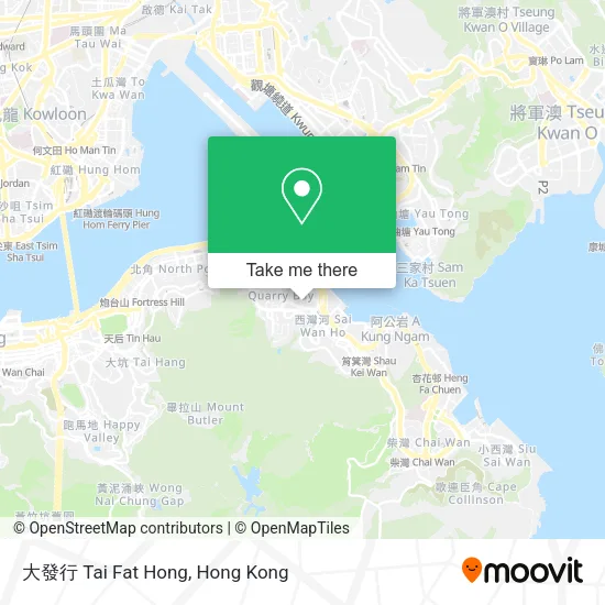大發行 Tai Fat Hong地圖