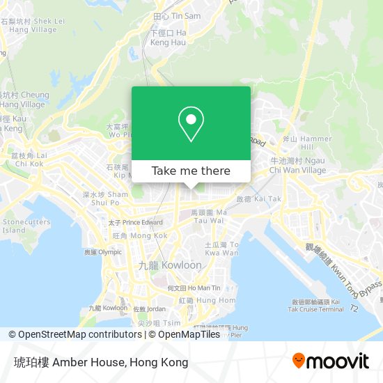 琥珀樓 Amber House map