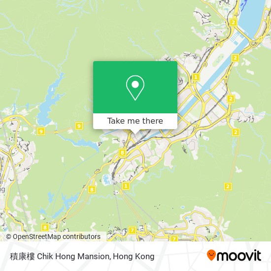 積康樓 Chik Hong Mansion map