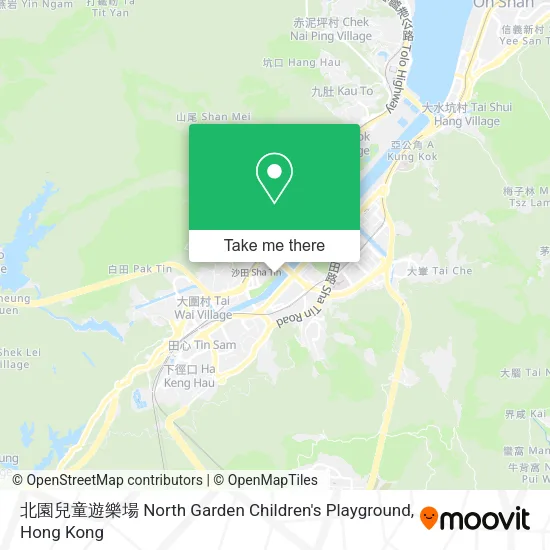 北園兒童遊樂場 North Garden Children's Playground地圖