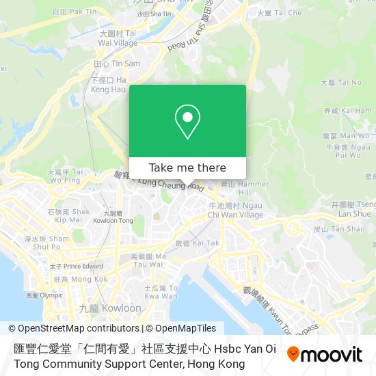 匯豐仁愛堂「仁間有愛」社區支援中心 Hsbc Yan Oi Tong Community Support Center map