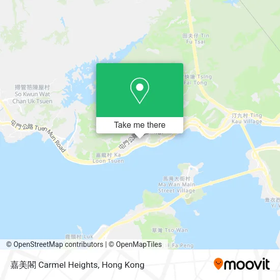 嘉美閣 Carmel Heights map