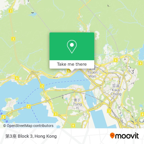 第3座 Block 3地圖