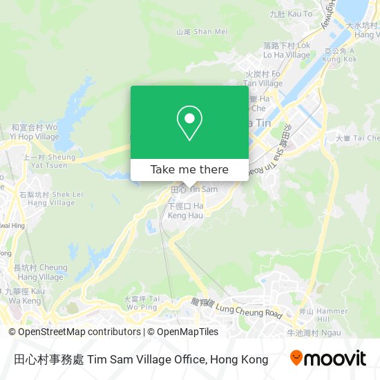 田心村事務處 Tim Sam Village Office map