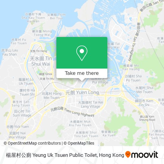 楊屋村公廁 Yeung Uk Tsuen Public Toilet map