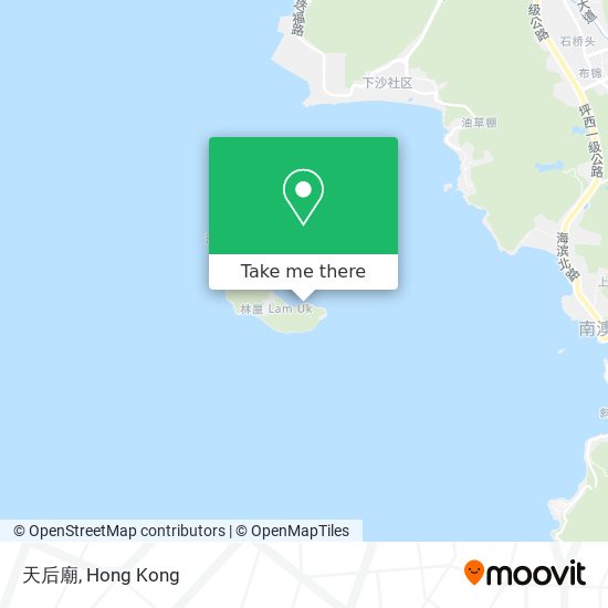 天后廟地圖