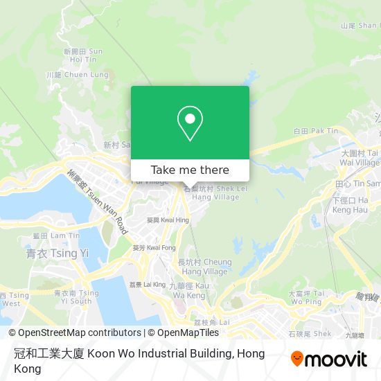 冠和工業大廈 Koon Wo Industrial Building map