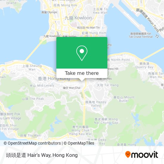 頭頭是道 Hair's Way地圖