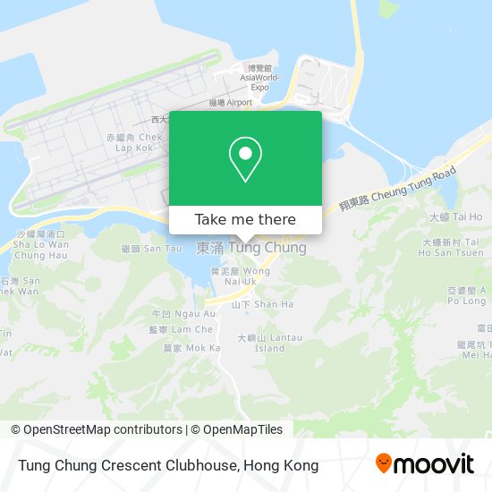 Tung Chung Crescent Clubhouse map