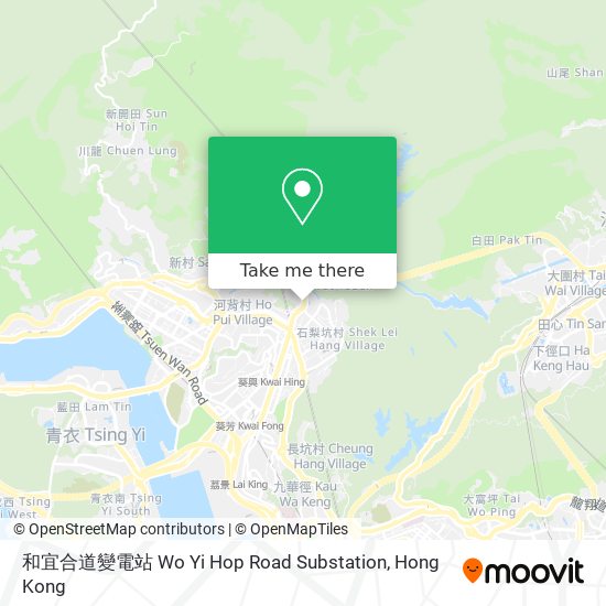 和宜合道變電站 Wo Yi Hop Road Substation map