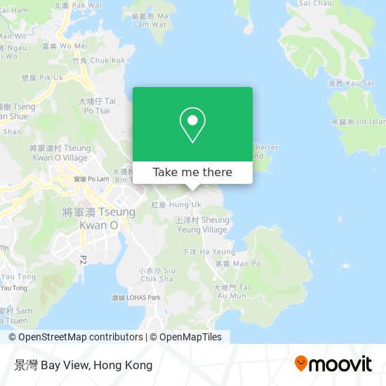 景灣 Bay View map