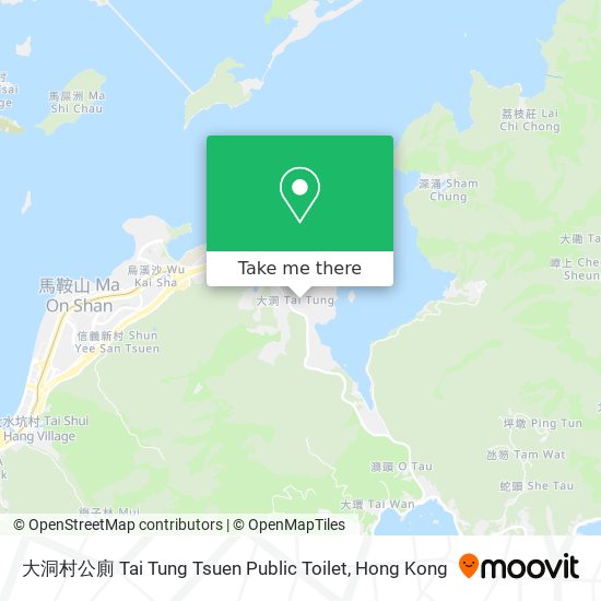 大洞村公廁 Tai Tung Tsuen Public Toilet map