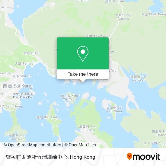 醫療輔助隊斬竹灣訓練中心 map