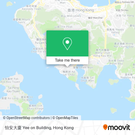 怡安大廈 Yee on Building地圖