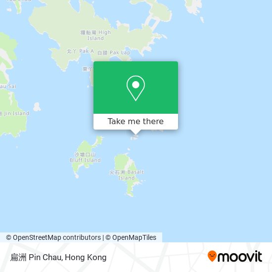 扁洲 Pin Chau map