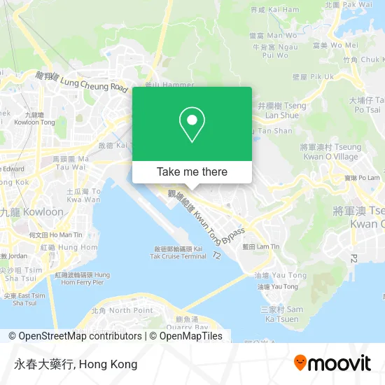 永春大藥行地圖