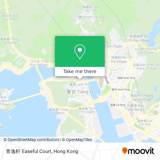 青逸軒 Easeful Court map