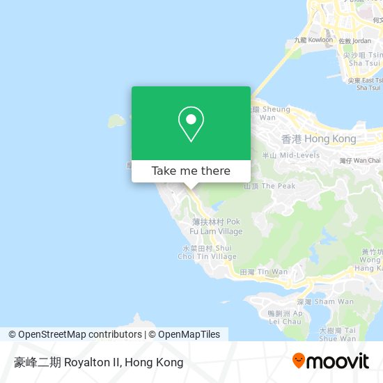 豪峰二期 Royalton II map