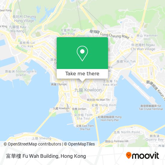 富華樓 Fu Wah Building map
