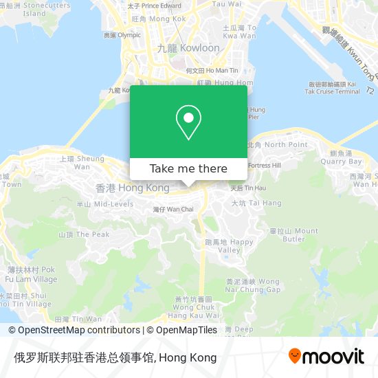 俄罗斯联邦驻香港总领事馆地圖