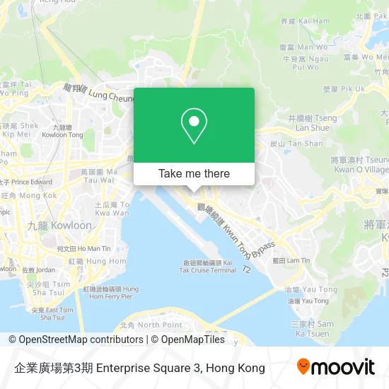 企業廣場第3期 Enterprise Square 3 map