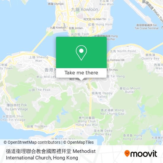 循道衞理聯合教會國際禮拜堂 Methodist International Church map