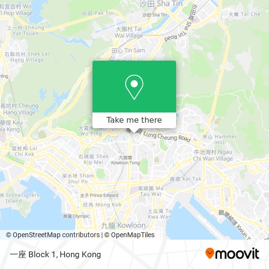 一座 Block 1 map