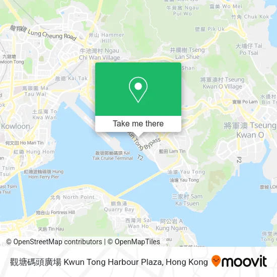 觀塘碼頭廣場 Kwun Tong Harbour Plaza地圖